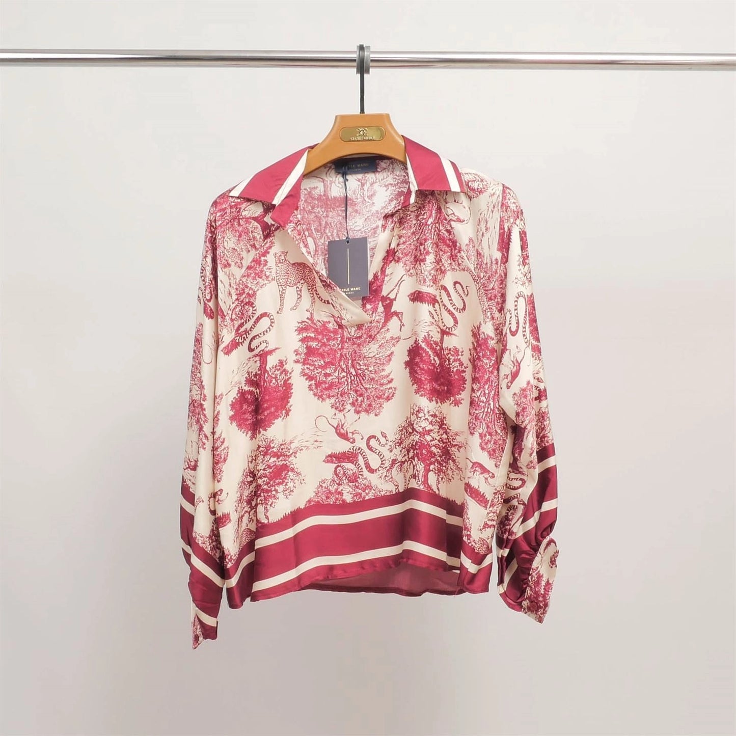 Blus djungel svart