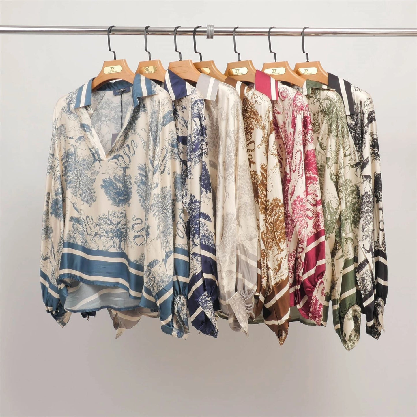 Blus djungel svart