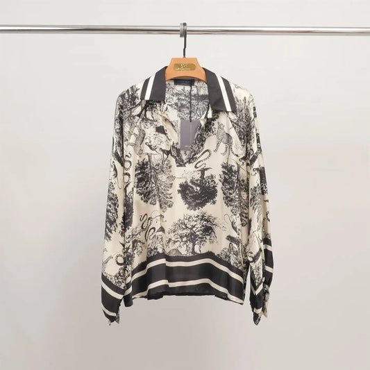 Blus djungel svart